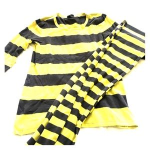 Yellow Stripped Sweater